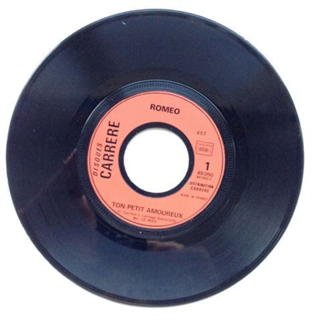 45 tours vinyle Rom&eacute;o CD et vinyles