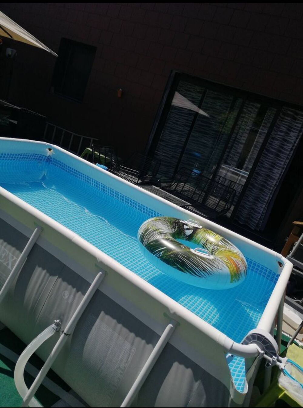 Piscine hors sol turbulaire Jardin