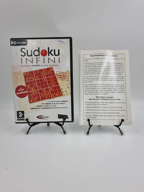 Jeu PC Sudoku Infini (Mindscape) en boite, complet 1 Vulbens (74)