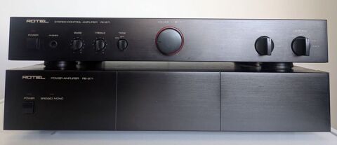 ensemble pr�amplificateur amplificateur Rotel RB+RC971 240 Rodez (12)