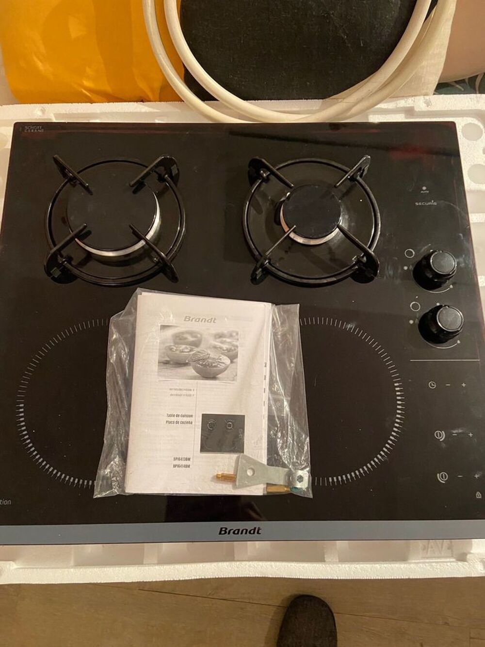 Plaque de cuisson mixte (Gaz et induction) Electroménager