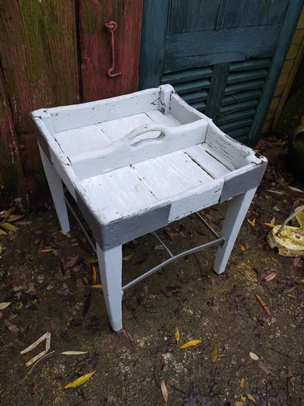 Petit Meuble Desserte Atelier Style Ferme Campagne 
Meubles