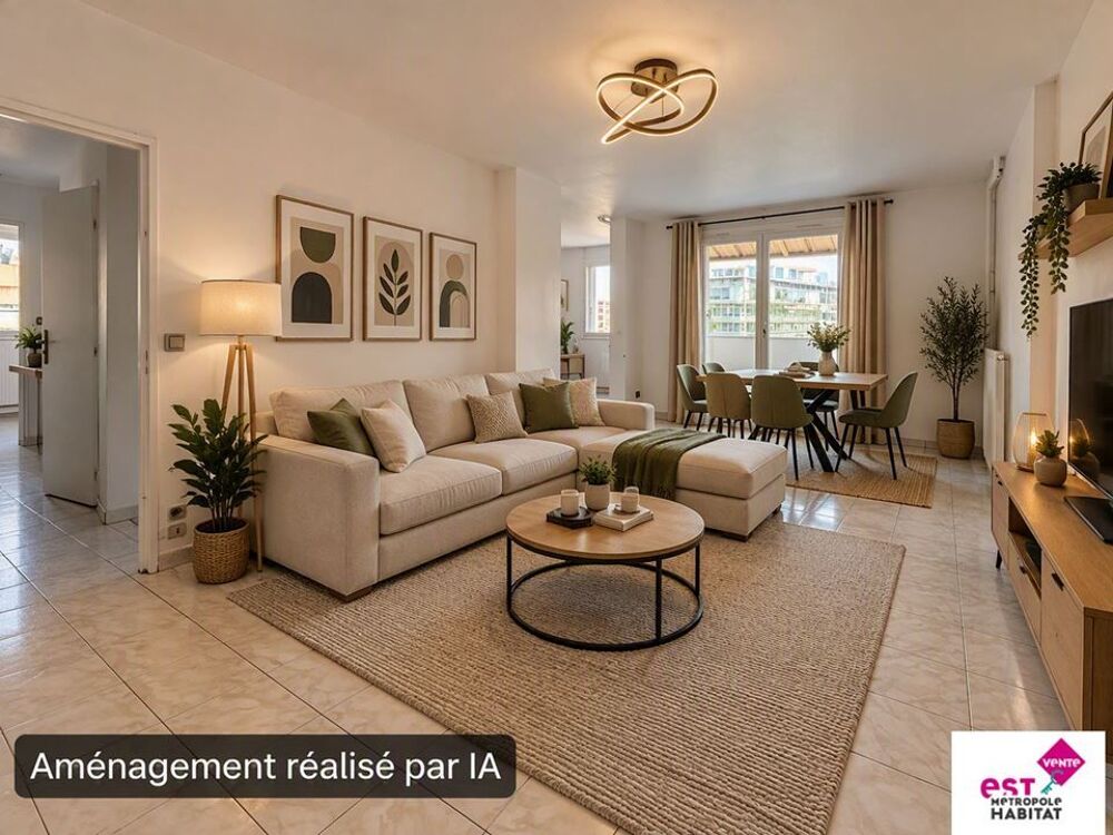 Vente Appartement T4 - 87m ² Villeurbanne