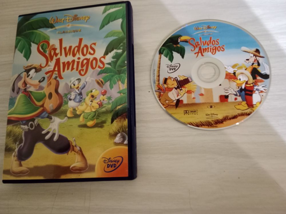 DVD SALUDOS AMIGOS Disney DVD et blu-ray