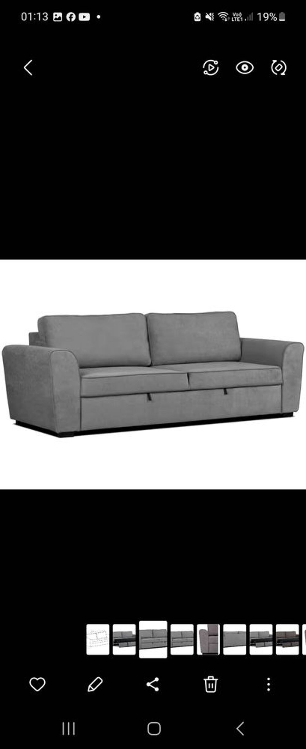 Canape convertible Meubles