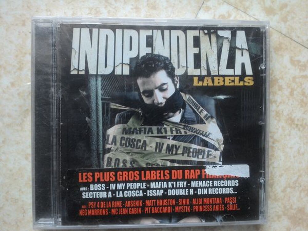 INDIPENDENZA LABELS 2005
BOSS-MAFIA K1FRY-SECTEUR A-DOOEN D. CD et vinyles