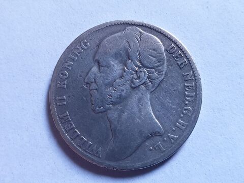 Pi�ce 1 Gulden 1848 Argent 50 Bordeaux (33)