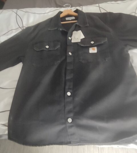 Veste jean noir cahaart taille xl. Carvin (62)