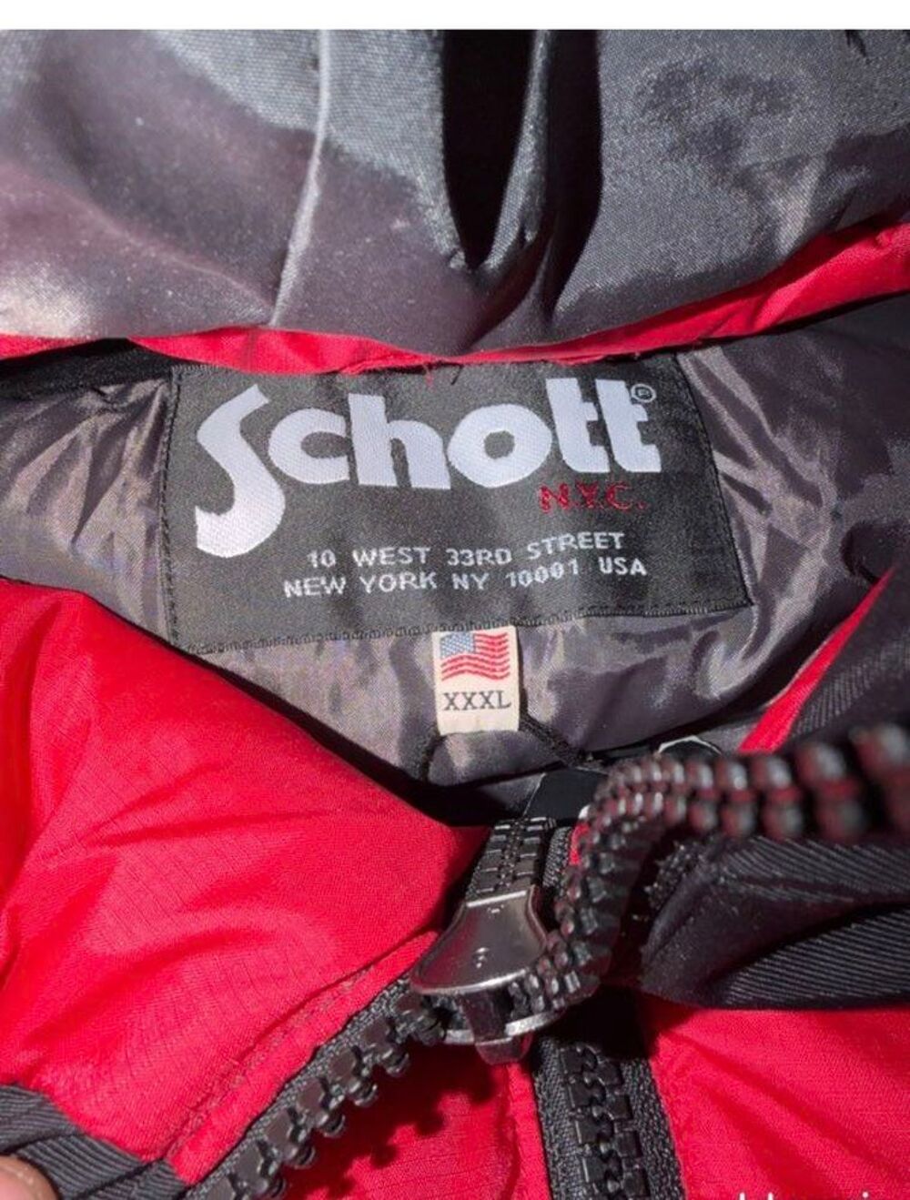 Doudoune Schott XXXL Vêtements