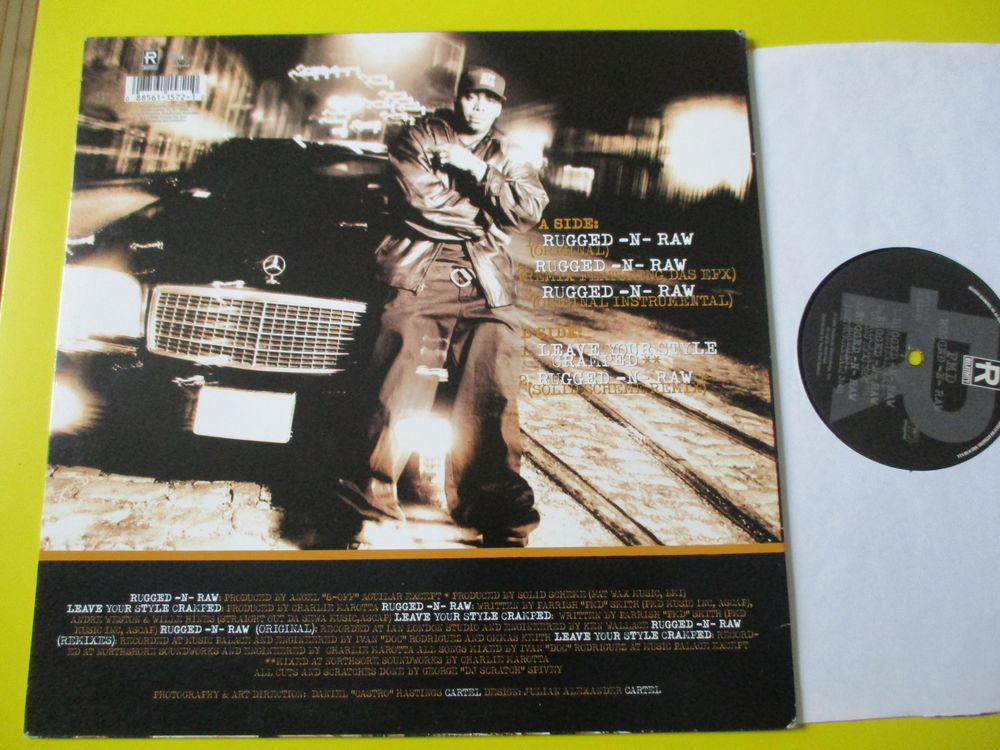 PMD RUGGED N RAW MAX 45 TOURS EPMD RAP US CD et vinyles