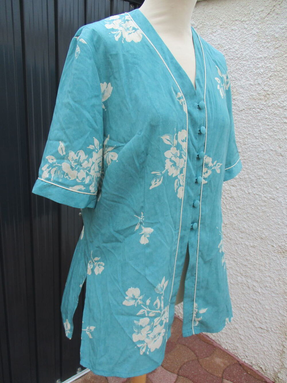 Chemisier/Tunique Fluide et L&eacute;ger - Taille 44 - Vintage Vêtements