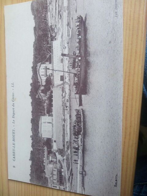 CARTE POSTALE CARRY LE ROUET LE DEPART DU COTIER N9 20 Levainville (28)