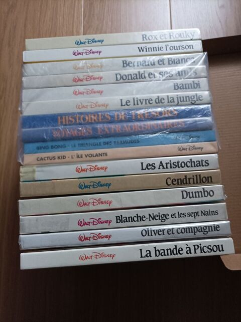 Collection Walt Disney 1981 à 1994 8 Villerupt (54)