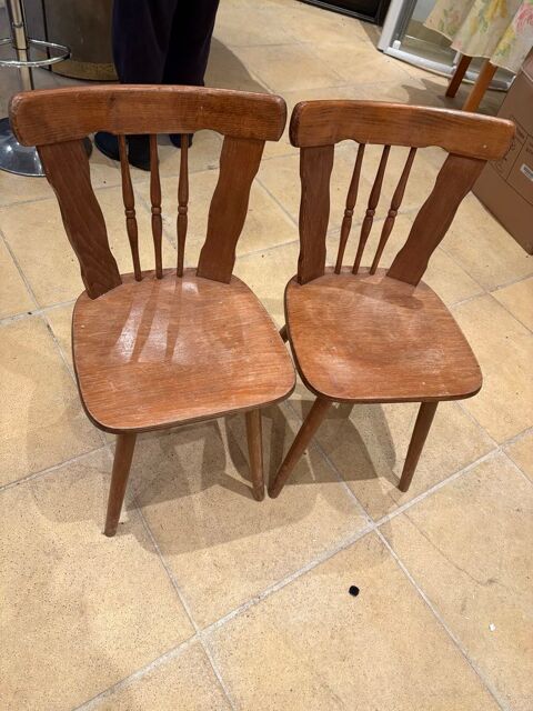 2 Chaises en bois 20 Saussay (28)