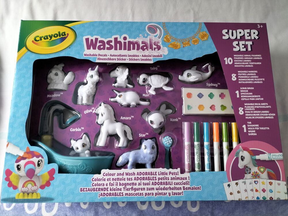 WASHIMALS super set Jeux / jouets