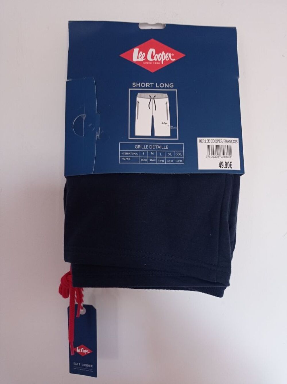 short long bleu marine Lee Cooper taille M Vêtements