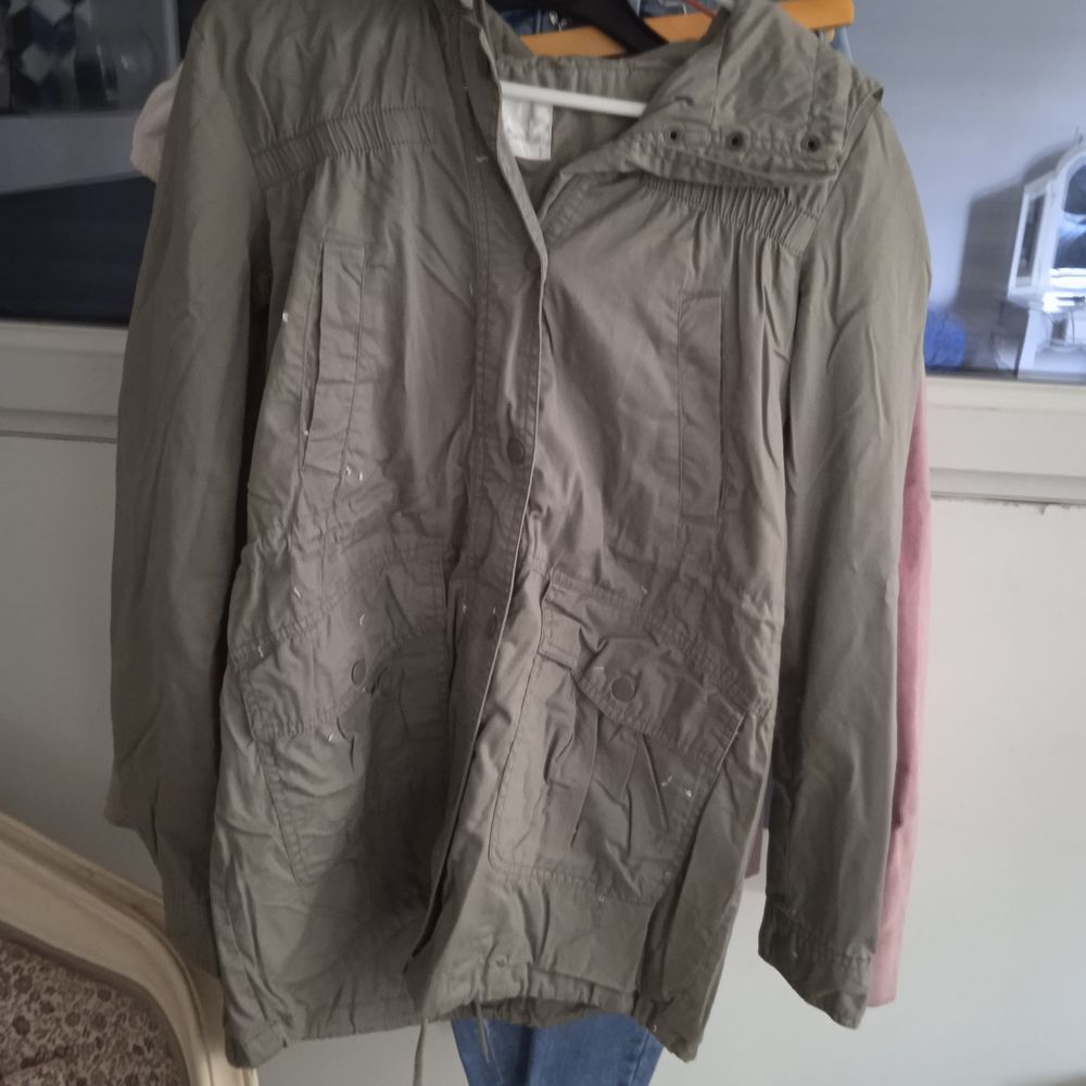 Parka doubl&eacute;e T 38 marque Cama&iuml;eu, capuche, 100% coton Vêtements