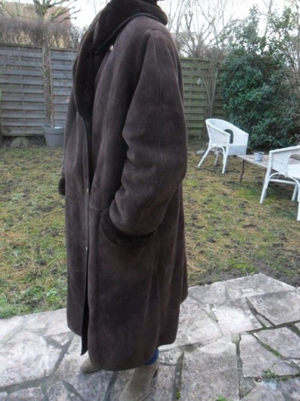 Manteau Peau Lain&eacute;e Gueros Costas Vêtements
