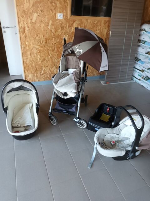 Poussette top chicco jaune