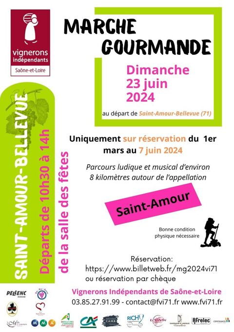 Marche Gourmande 0 71570 Saint-amour-bellevue
