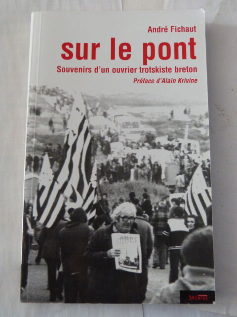 livre breton - SUR LE PONT  par  ANDRE FICHAUT 6 Brest (29)