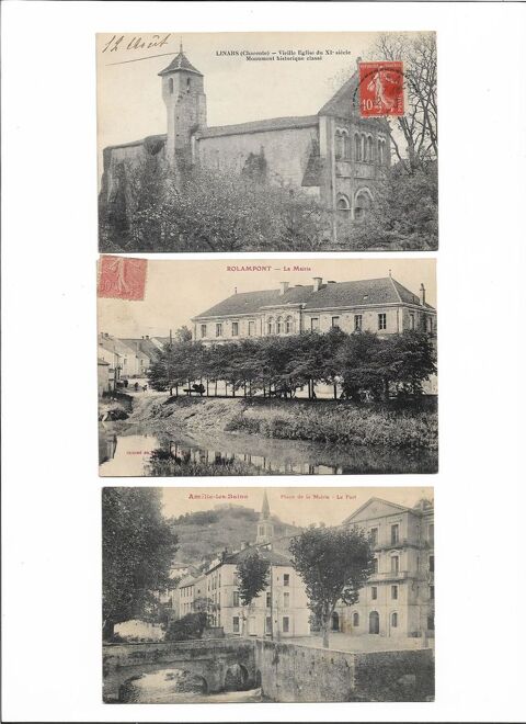 12 CARTES POSTALES ANCIENNES (1) 12 Romans-sur-Isre (26)