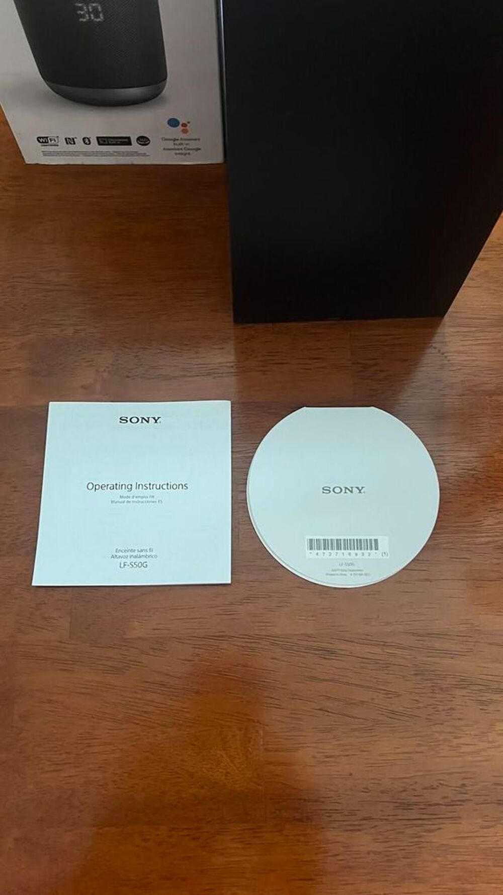 Enceinte Sony connect&eacute;e au son exceptionnel Audio et hifi