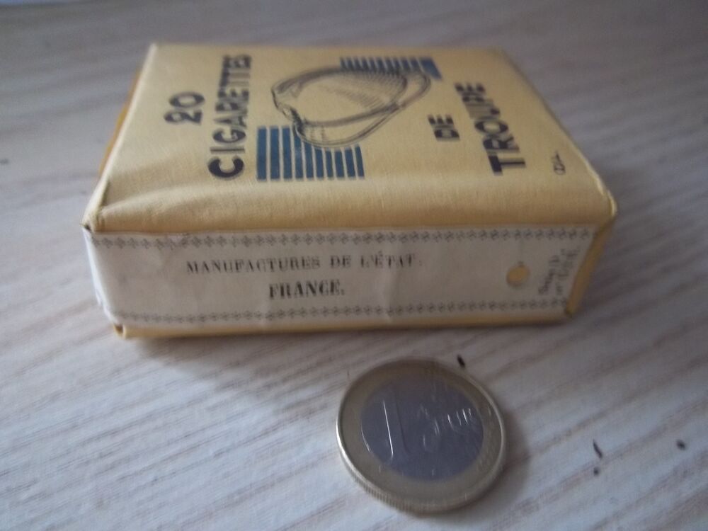 arm&eacute;e Fran&ccedil;aise - Paquet de 20 cigarettes "TROUPE" casque 