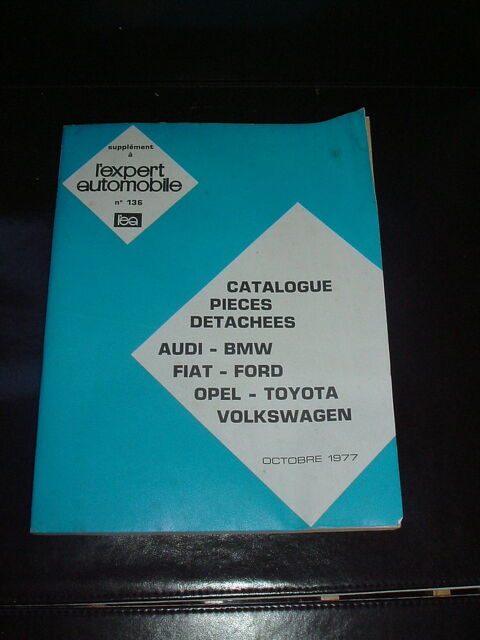 Livre Technique supplment N75 Pices dtaches Audi, BMW, 5 Slestat (67)