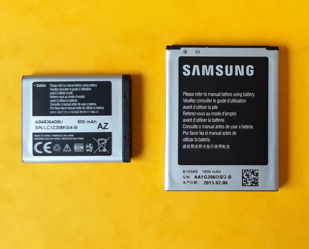 Batteries T&eacute;l. Portable SAMSUNG Tlphones et tablettes