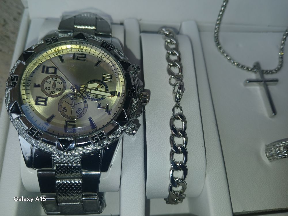 SET di Tendenza 925 Bijoux et montres