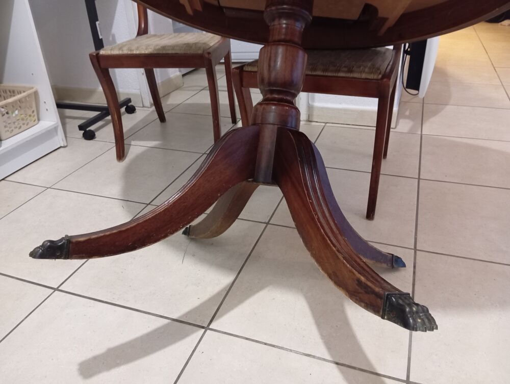 Table Merisier &amp; 4 Chaises (LIVRAISON JUSQU'A environ 70 KMS Meubles