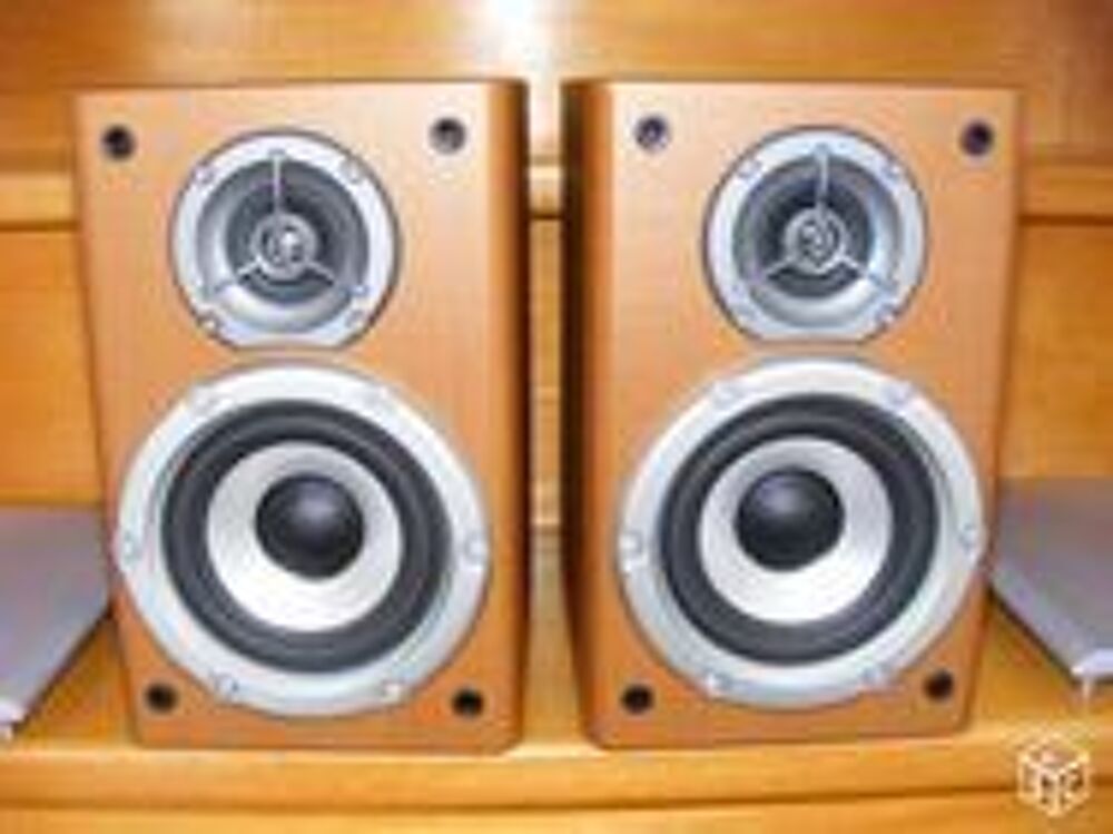 2 enceintes JVC SP-UXS59 (COULEUR BOIS) Audio et hifi