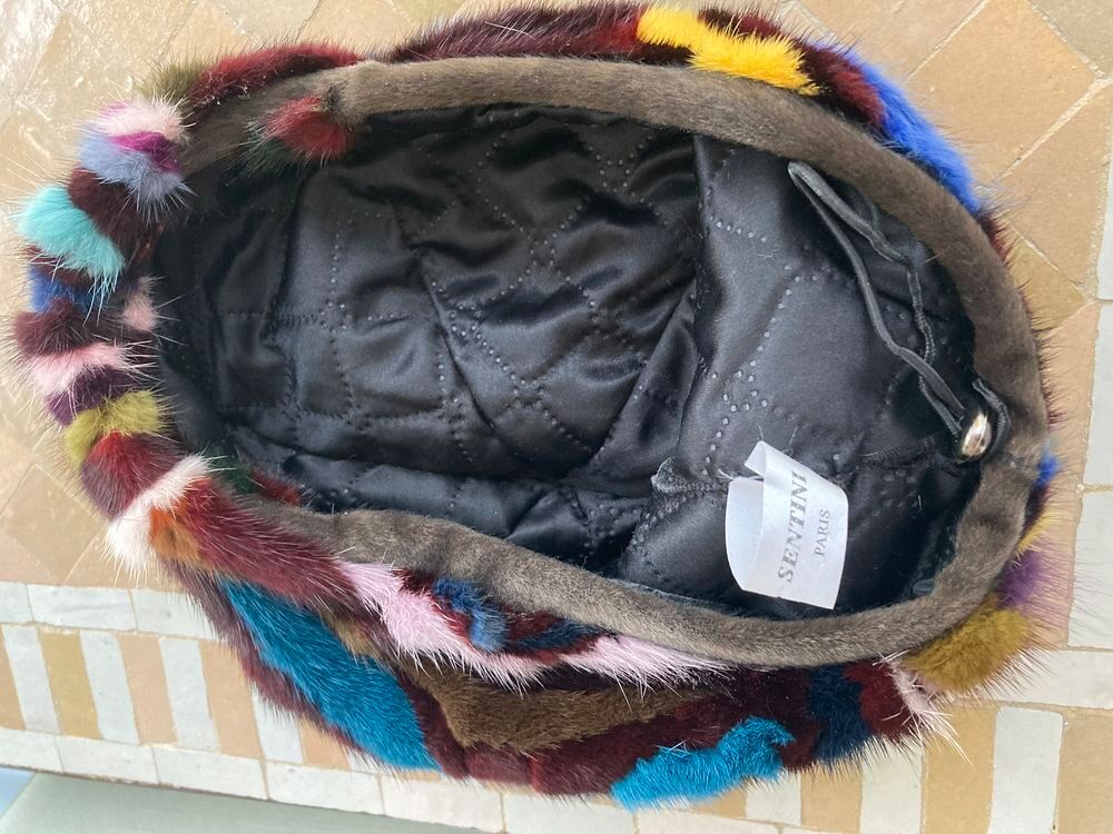 Chapeau en vison Vêtements