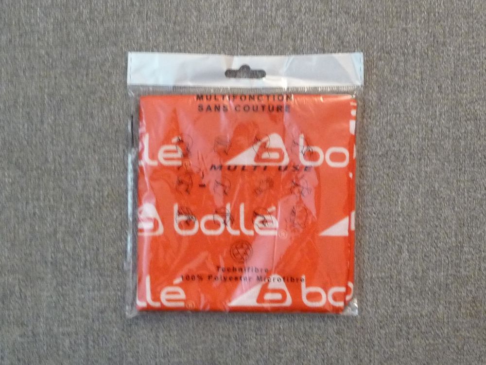 Tissu Multifunctional Neckwear Microfibre Rouge Logo Boll&eacute; Vêtements