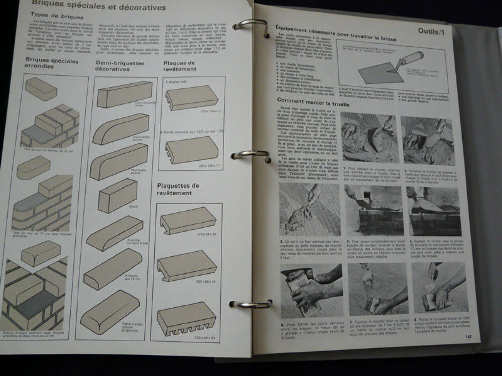 LE MANUEL COMPLET DU BRICOLAGE, Valisette 2 classeurs, TBE Livres et BD