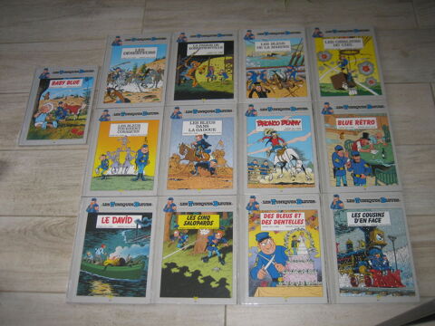 lot 13 bd LES TUNIQUES BLEUES la collection toilée grand format cartonné Cézy (89)