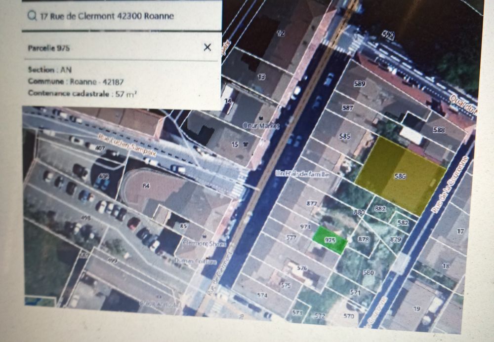 Vente Immeuble 100% Parts SCI avec immeuble 60 000€ ou Immeuble seul Roanne