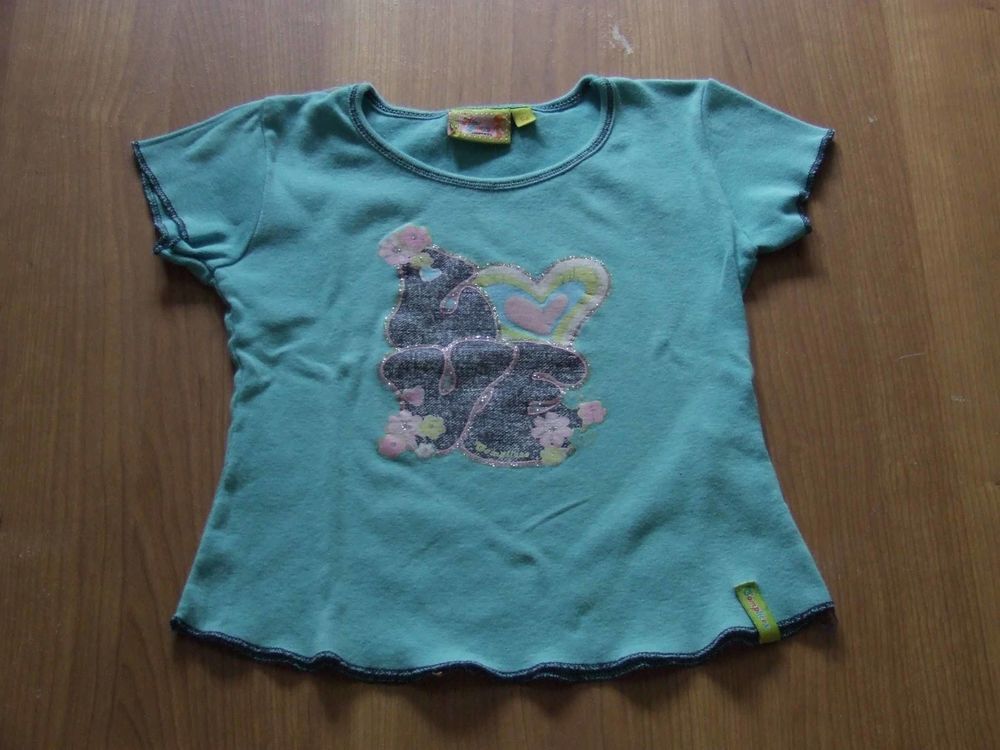 Tee-shirt manches courtes, Complices, Turquoise, 6&nbsp;ans Vêtements enfants