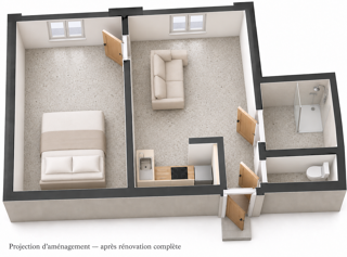 Appartement 2 pièces 37 m² · à Ajaccio · 37 m² · 92 800 €