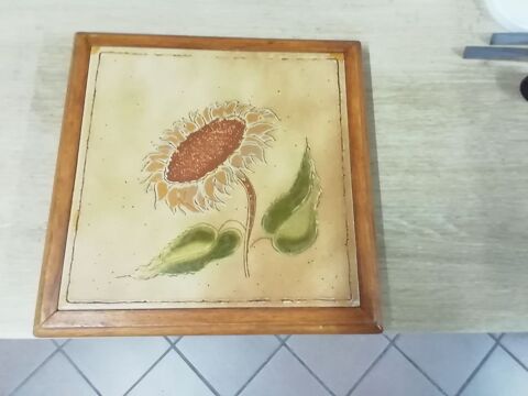 Dessous de plat en carrelage grès décor tournesol 20 Noyelles-lès-Vermelles (62)