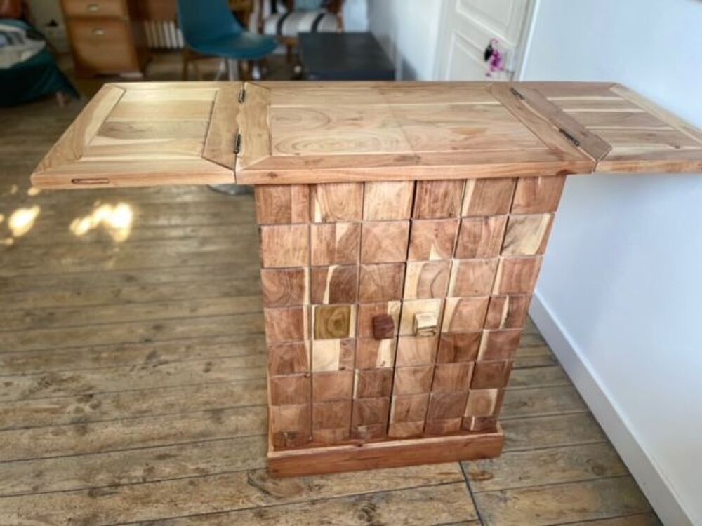 Le bar buffet en bois massif Meubles