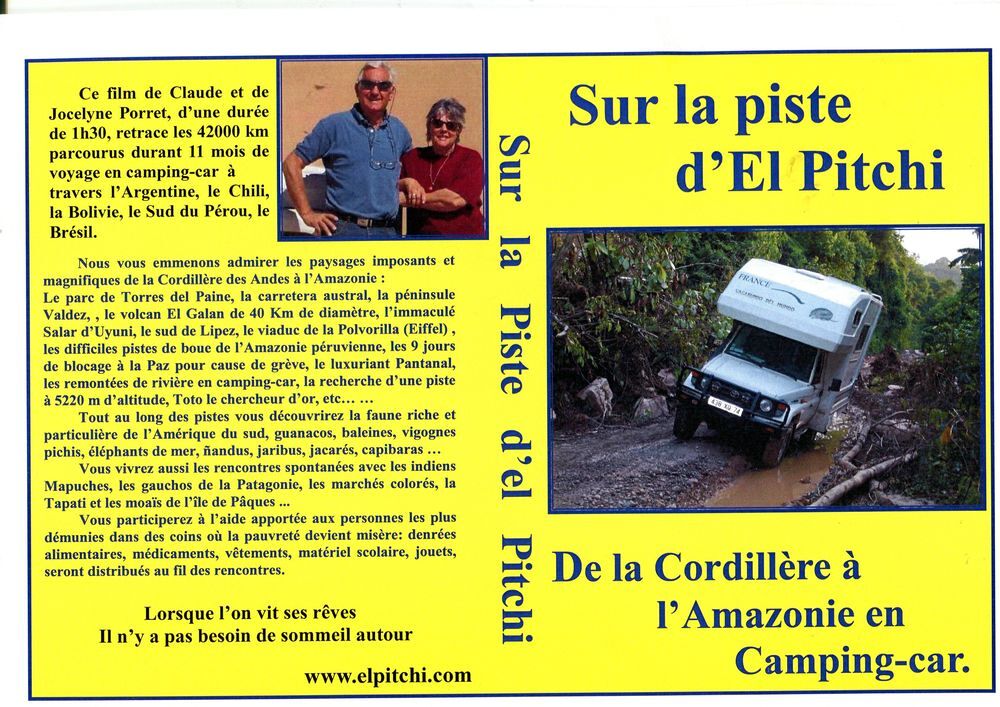 conf&eacute;rence sur les voyages Film Sur la piste del Pitchi Billetterie