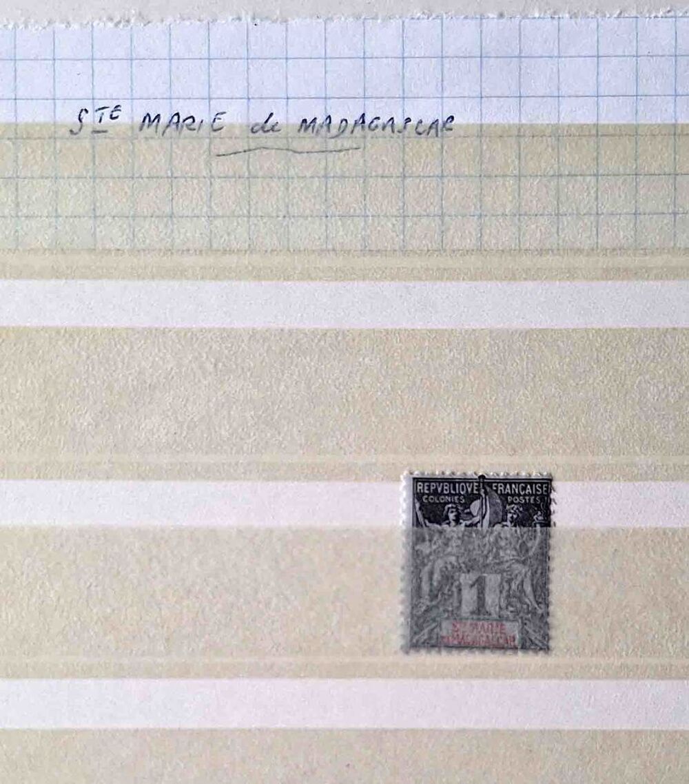 Lot de timbres du monde 