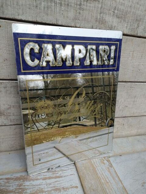 Ancien Miroir Publicitaire Campari Bar Bistrot Vintage
15 Loches (37)