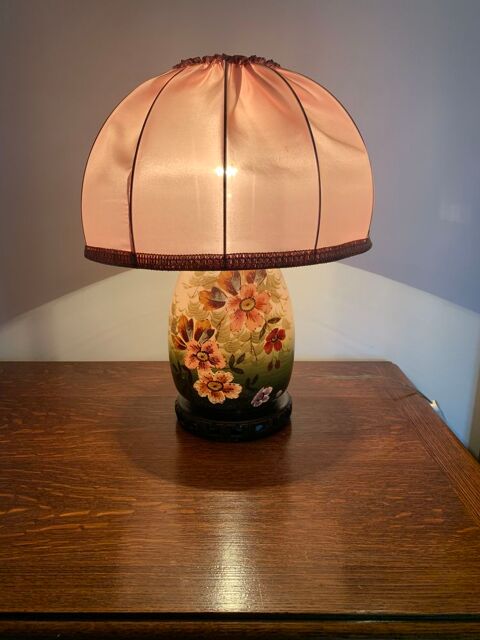 Lampe opaline ancienne 35 Auxi-le-Château (62)