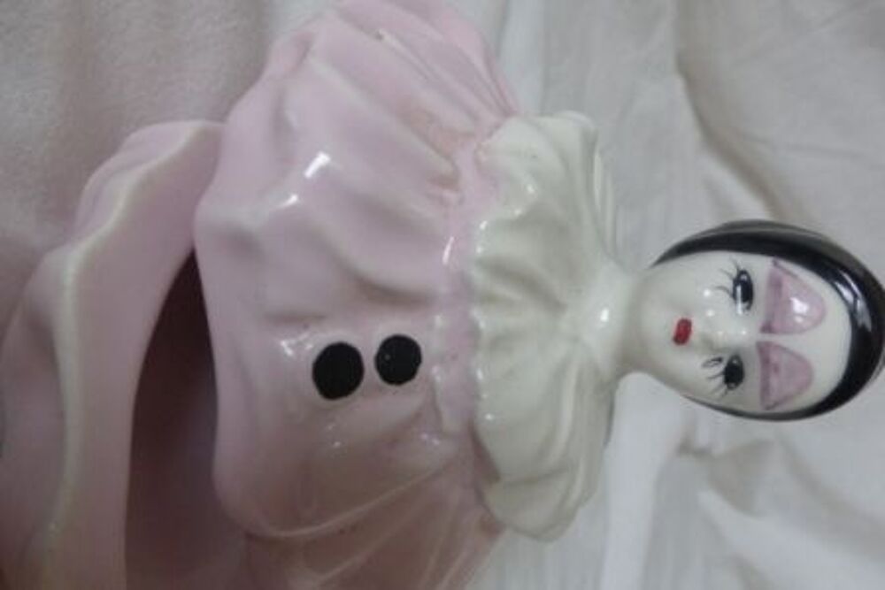 BONBONNIERE ROSE "pierrot" Décoration