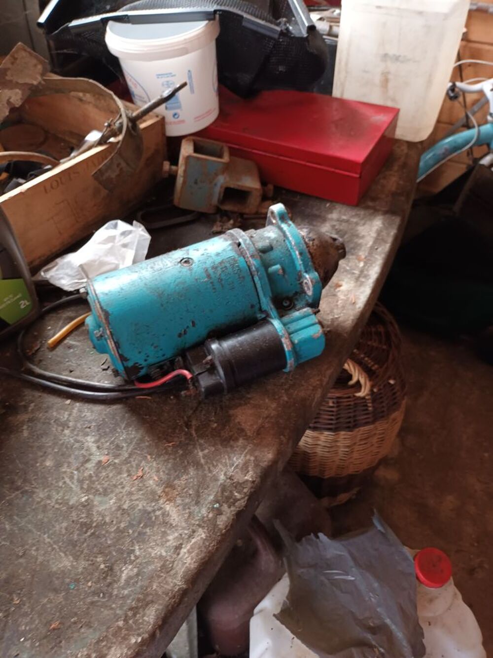 verin demareur tracteur Bricolage