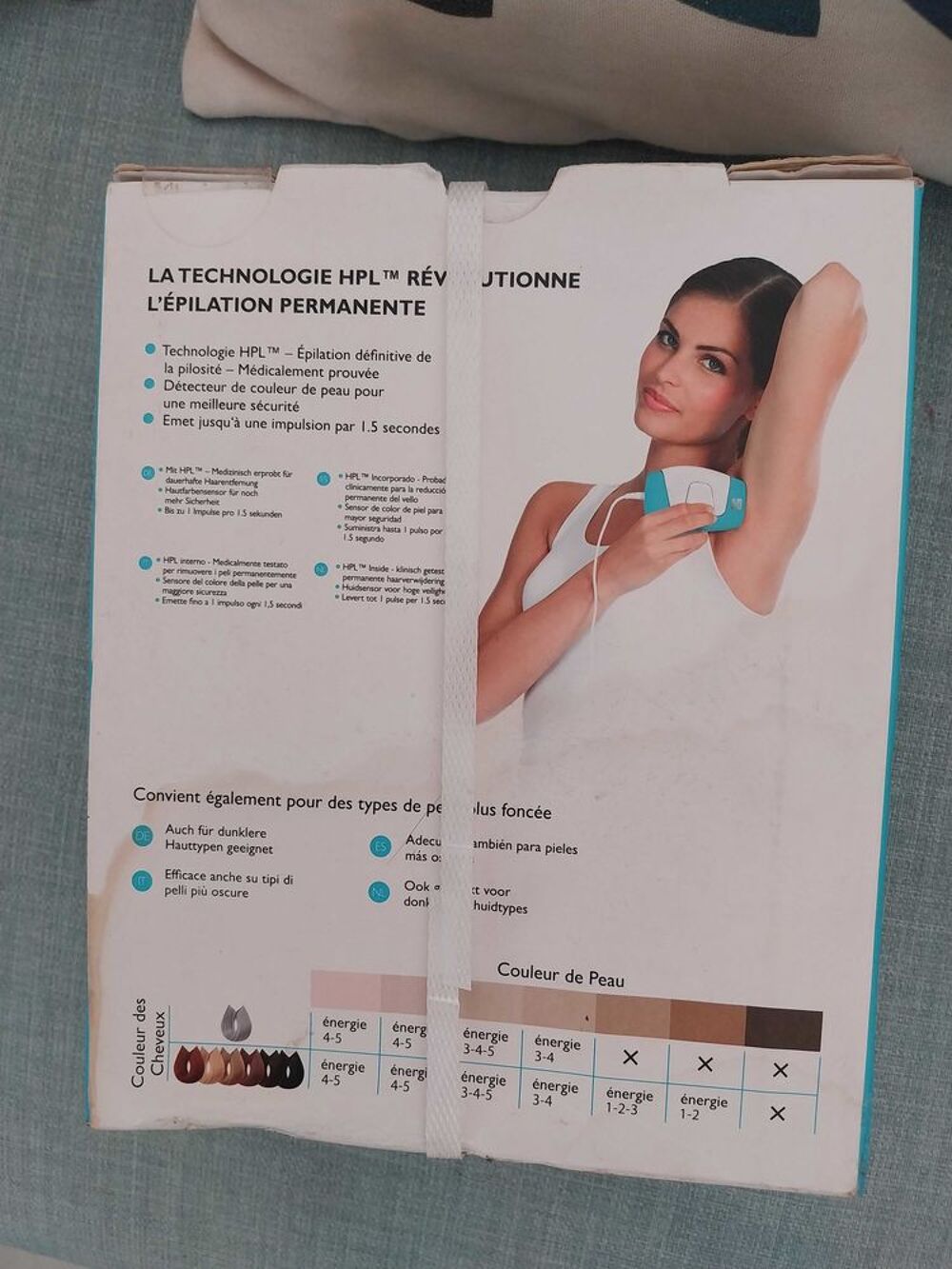 Silk'n glide appareil pour &eacute;pilation permanente Electroménager