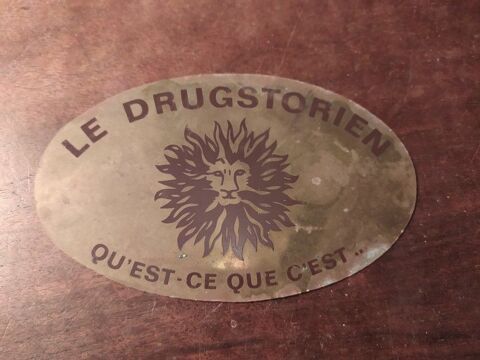 Ancienne Plaque Publicitaire Drugstore des Champs-Elysées 60 Loches (37)